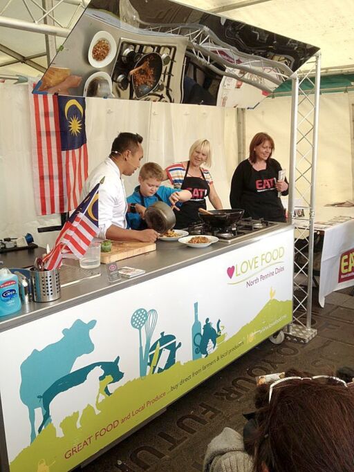 Comparing at the Eat Festival